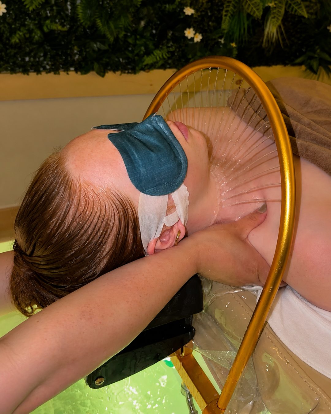 Relaxing head spa scalp treatment at The Lush, Ottawa