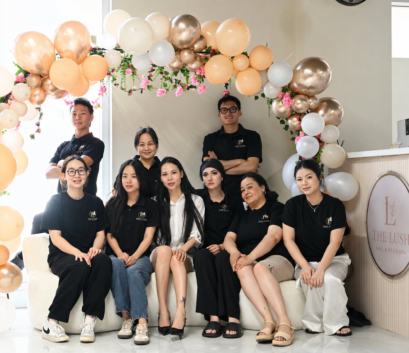 The Lush Nail & Head Spa team, Downtown Ottawa